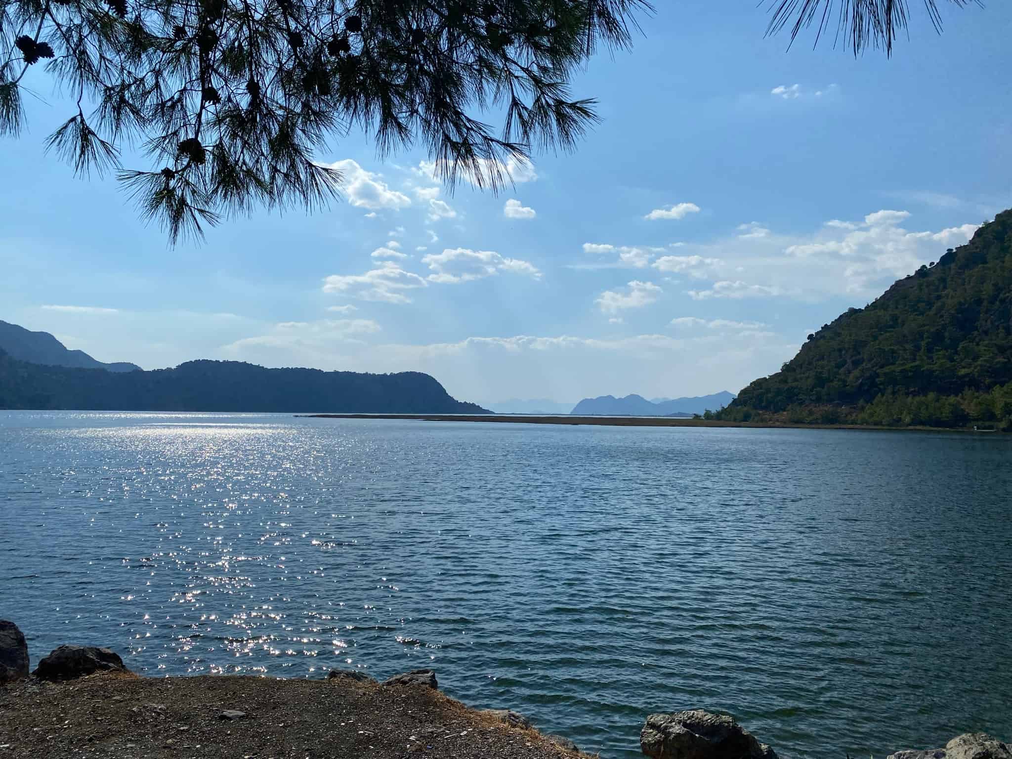 Cycling photo, Dalyan Sulungur Lake