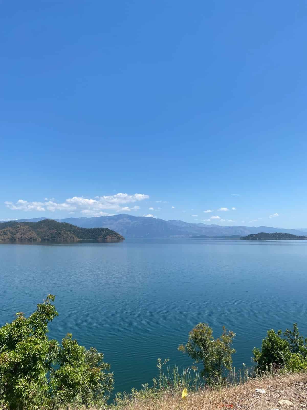 Cycling photo, Koycegiz Lake