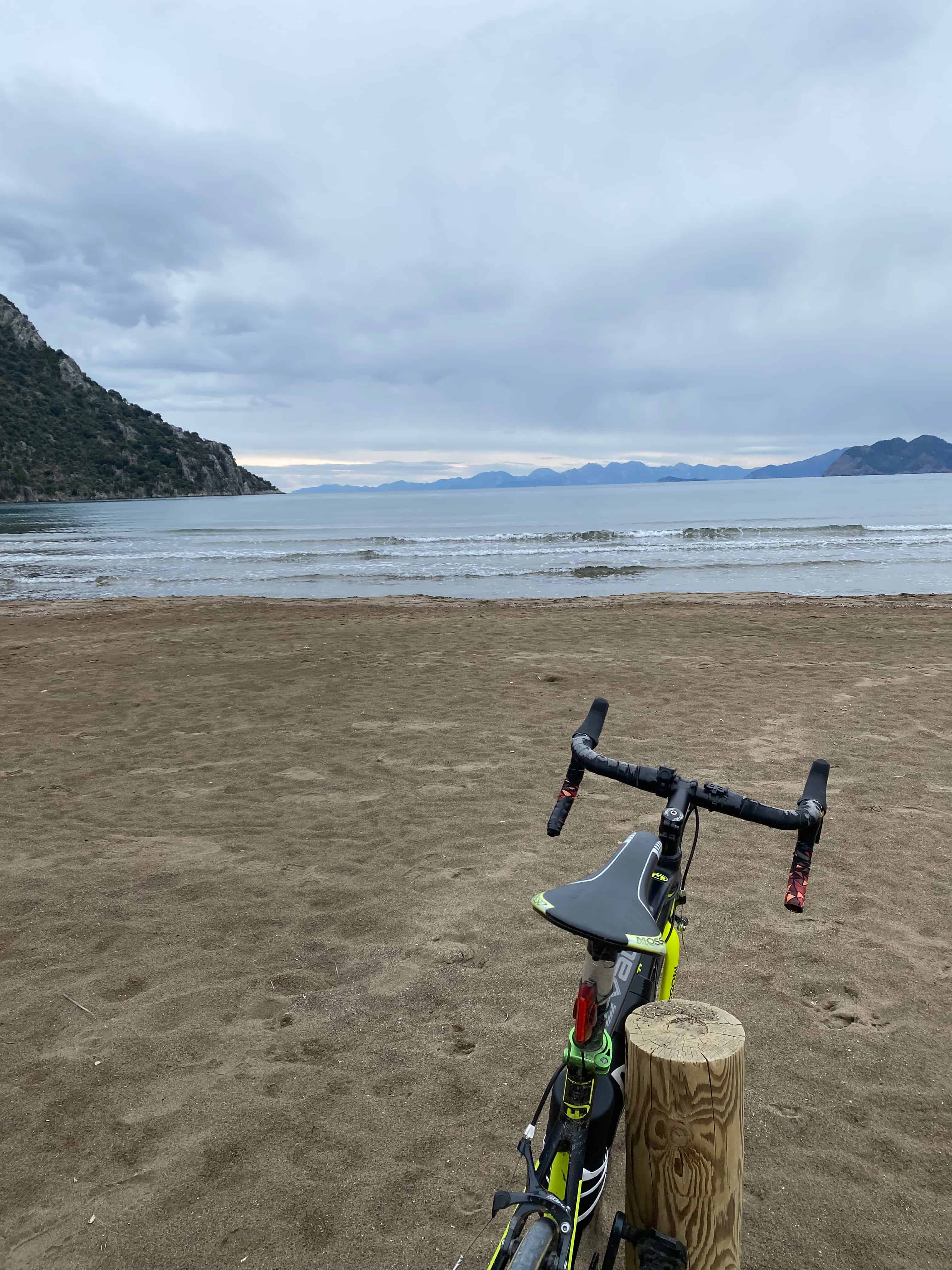 Cycling photo, Iztuzu Beach