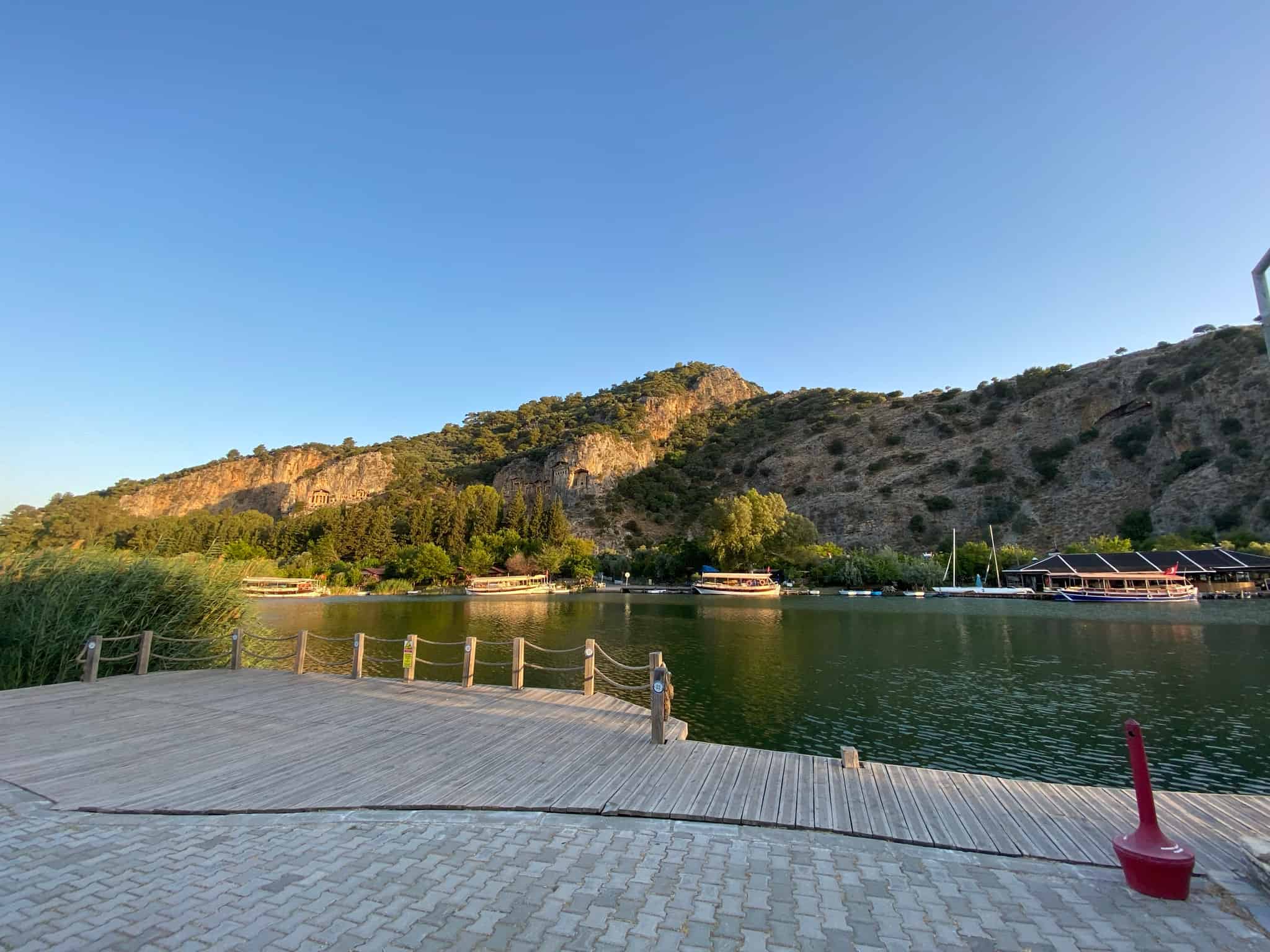 Cycling photo, Dalyan Caunos Tombs of the Kings