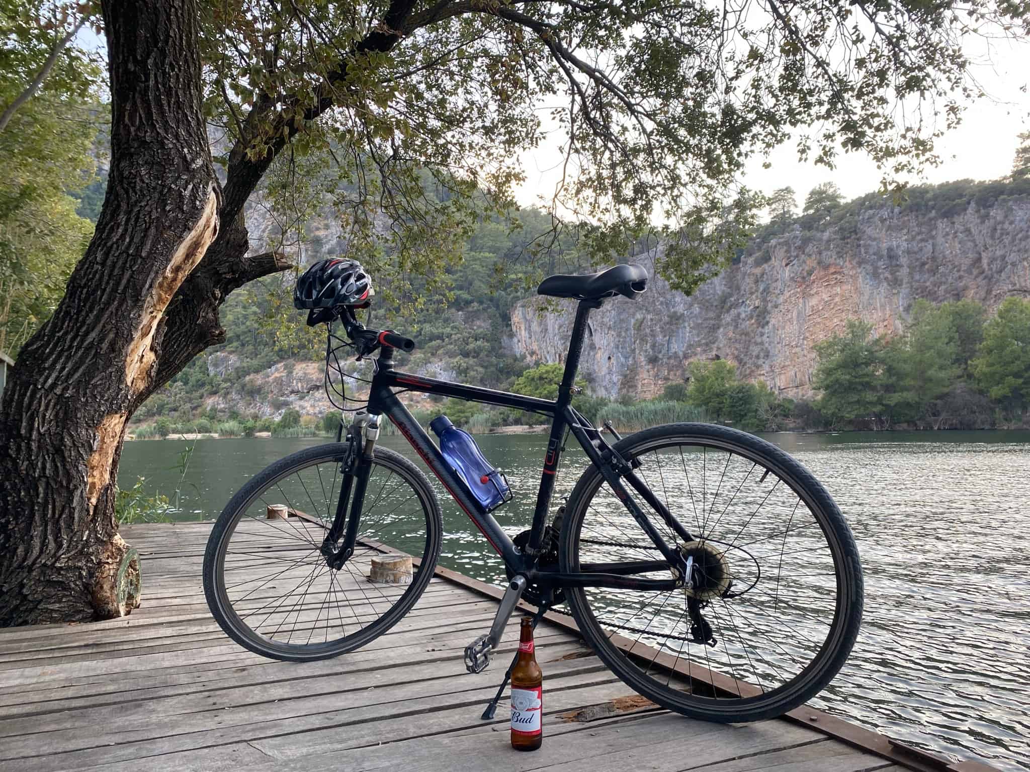 Cycling photo, Dalyan Bogazı