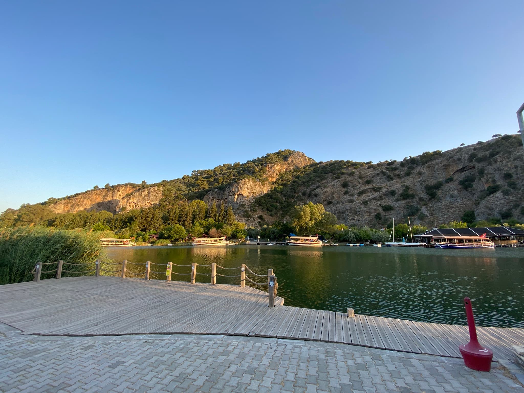 Cycling photo, Dalyan Caunos Tombs of the Kings